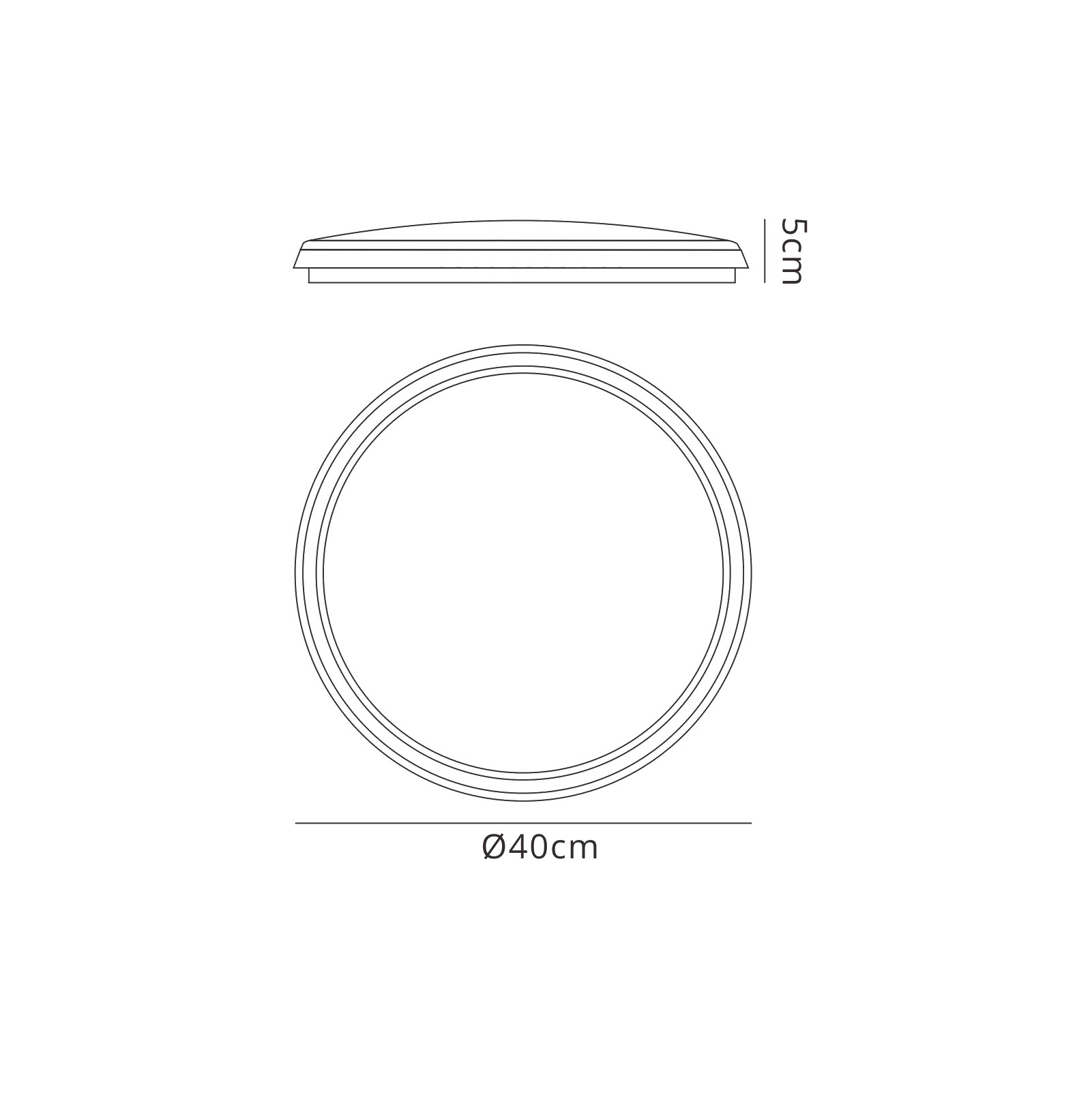 Aneto Exterior Lights Mantra Fusion Flush Fittings